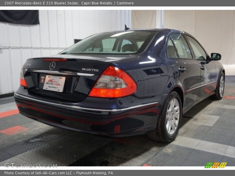 Capri Blue Metallic / Cashmere 2007 Mercedes-Benz E 320 Bluetec Sedan