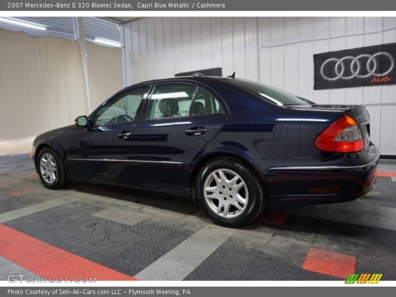 Capri Blue Metallic / Cashmere 2007 Mercedes-Benz E 320 Bluetec Sedan