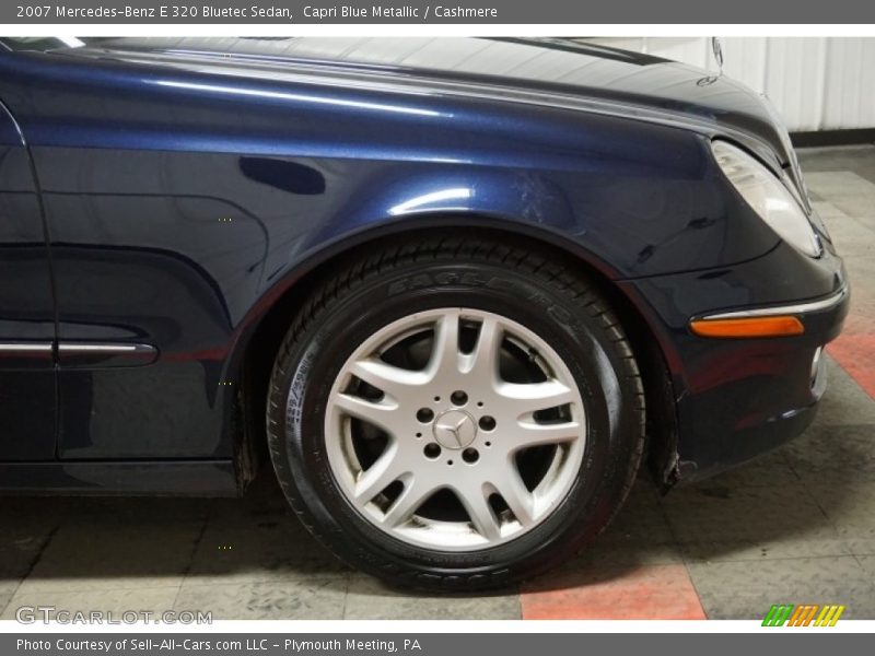 Capri Blue Metallic / Cashmere 2007 Mercedes-Benz E 320 Bluetec Sedan