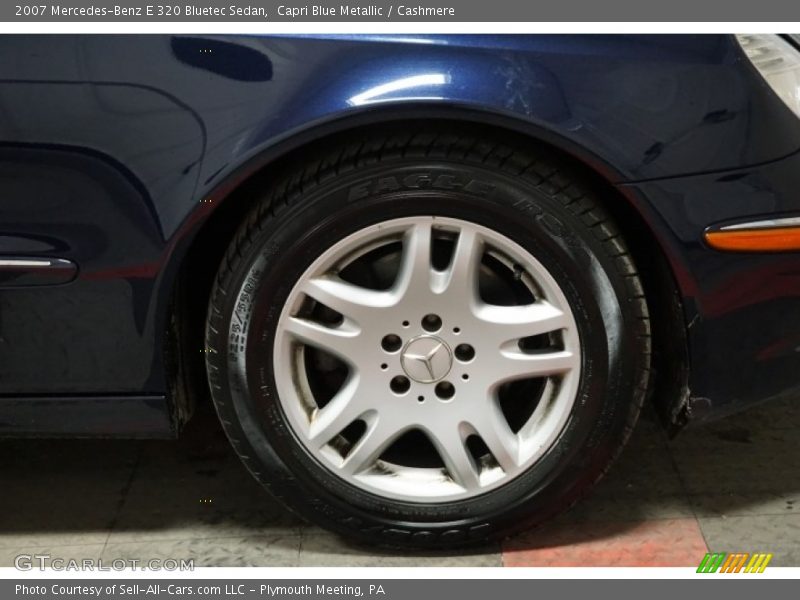 Capri Blue Metallic / Cashmere 2007 Mercedes-Benz E 320 Bluetec Sedan