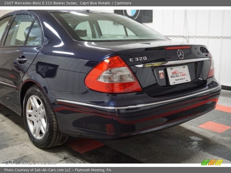 Capri Blue Metallic / Cashmere 2007 Mercedes-Benz E 320 Bluetec Sedan