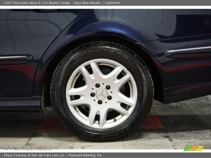 Capri Blue Metallic / Cashmere 2007 Mercedes-Benz E 320 Bluetec Sedan