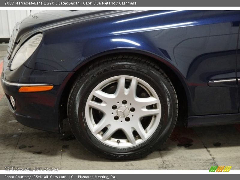 Capri Blue Metallic / Cashmere 2007 Mercedes-Benz E 320 Bluetec Sedan