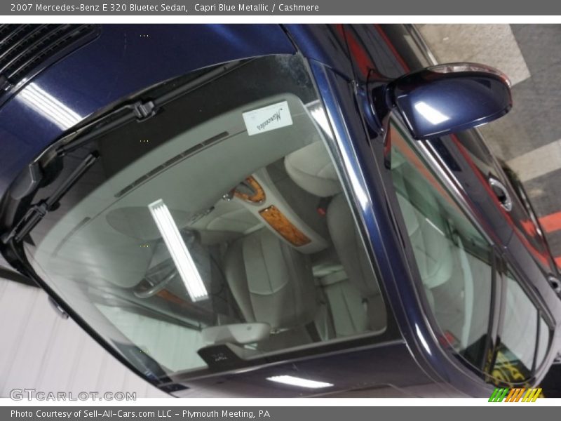 Capri Blue Metallic / Cashmere 2007 Mercedes-Benz E 320 Bluetec Sedan