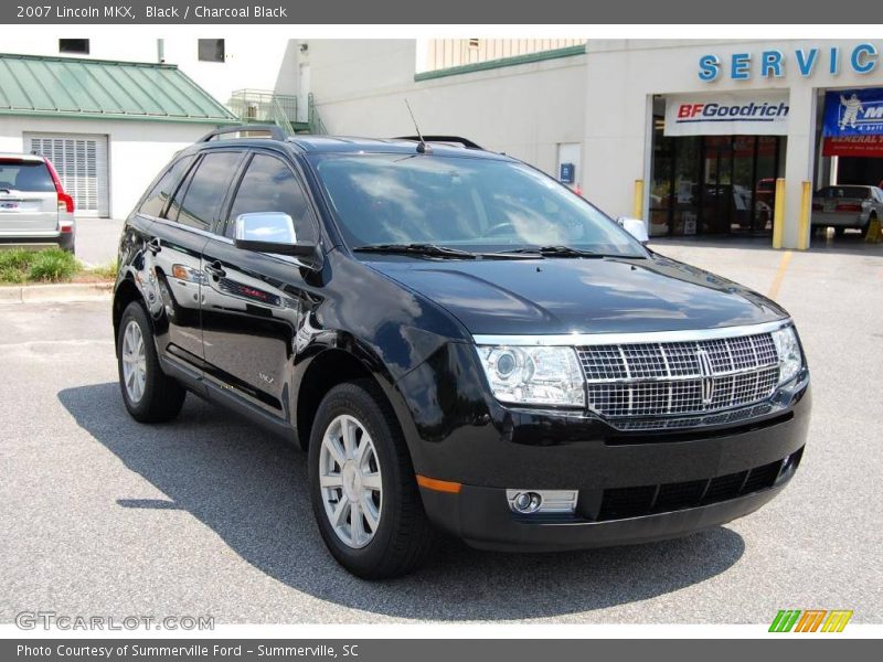 Black / Charcoal Black 2007 Lincoln MKX