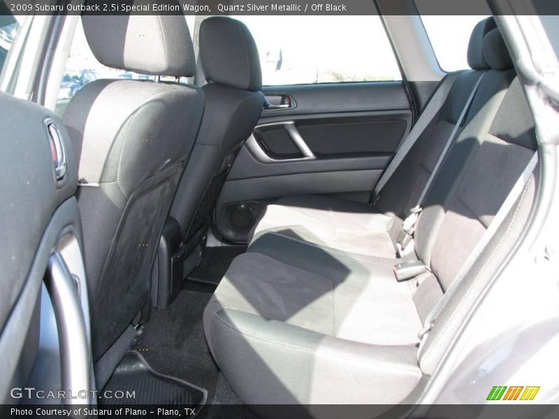 Quartz Silver Metallic / Off Black 2009 Subaru Outback 2.5i Special Edition Wagon