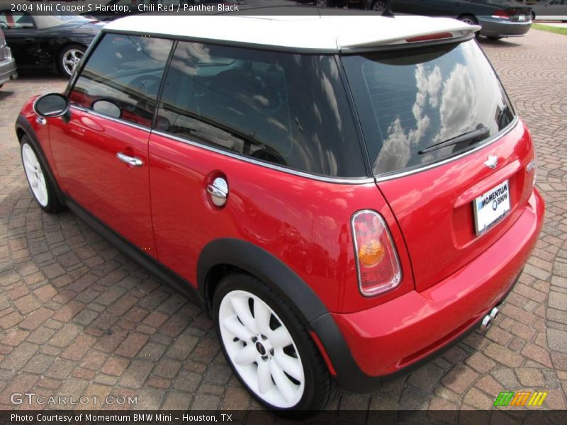 Chili Red / Panther Black 2004 Mini Cooper S Hardtop