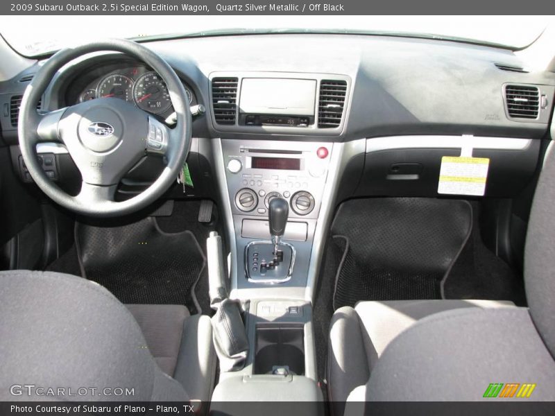Quartz Silver Metallic / Off Black 2009 Subaru Outback 2.5i Special Edition Wagon