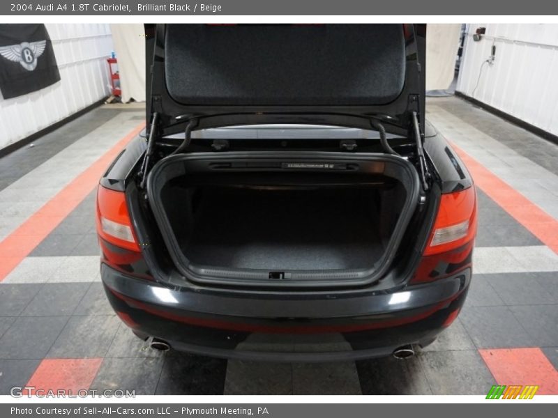 Brilliant Black / Beige 2004 Audi A4 1.8T Cabriolet