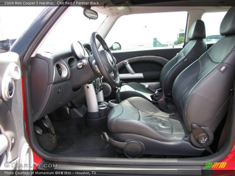 Chili Red / Panther Black 2004 Mini Cooper S Hardtop
