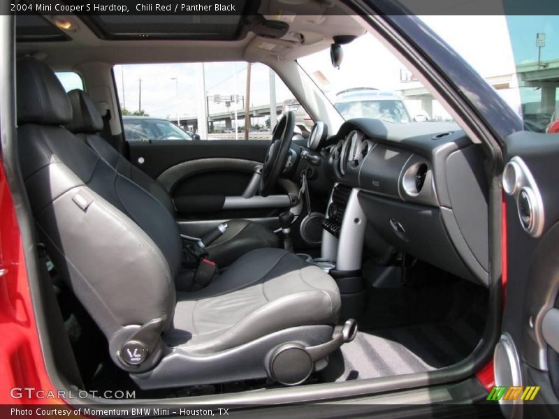 Chili Red / Panther Black 2004 Mini Cooper S Hardtop