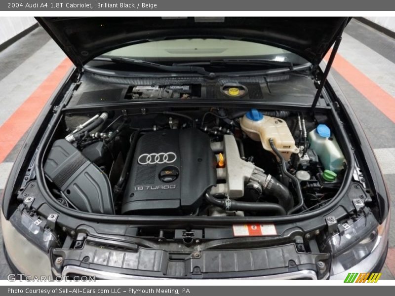 Brilliant Black / Beige 2004 Audi A4 1.8T Cabriolet