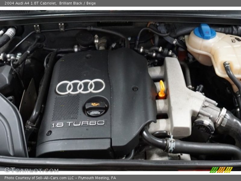 Brilliant Black / Beige 2004 Audi A4 1.8T Cabriolet