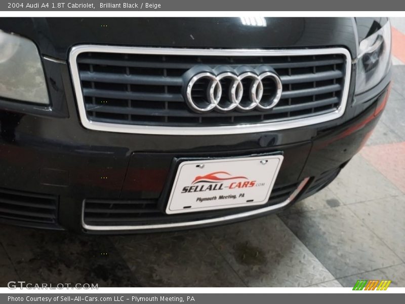 Brilliant Black / Beige 2004 Audi A4 1.8T Cabriolet