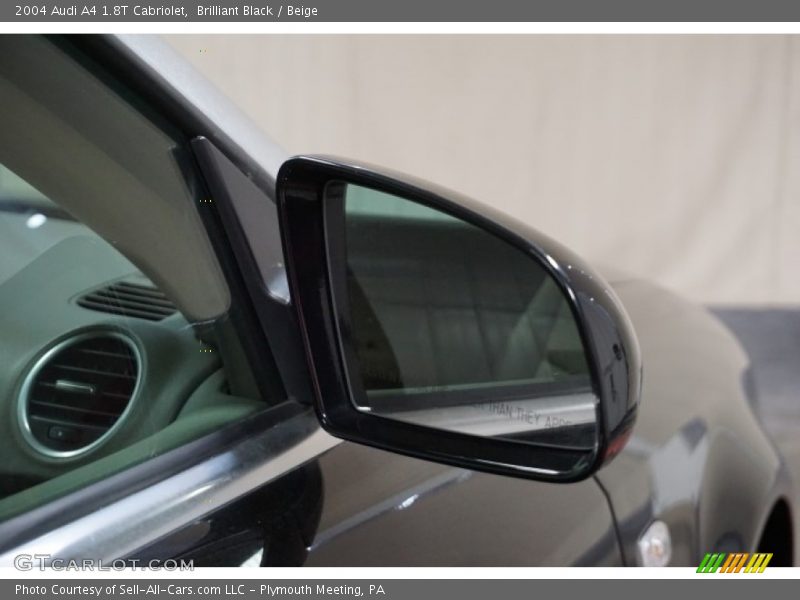 Brilliant Black / Beige 2004 Audi A4 1.8T Cabriolet