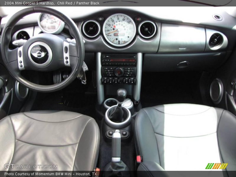 Chili Red / Panther Black 2004 Mini Cooper S Hardtop
