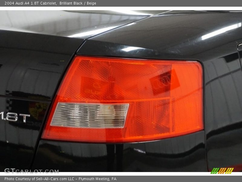 Brilliant Black / Beige 2004 Audi A4 1.8T Cabriolet