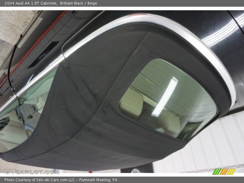 Brilliant Black / Beige 2004 Audi A4 1.8T Cabriolet