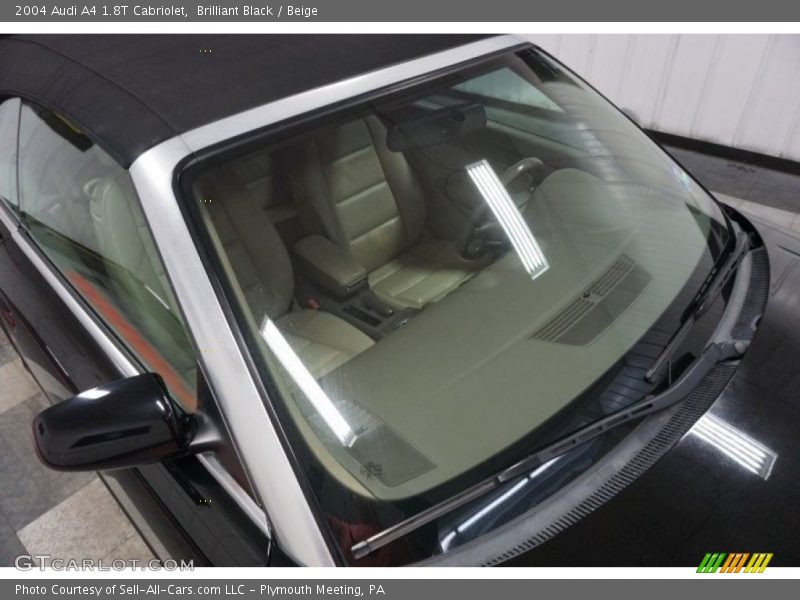 Brilliant Black / Beige 2004 Audi A4 1.8T Cabriolet