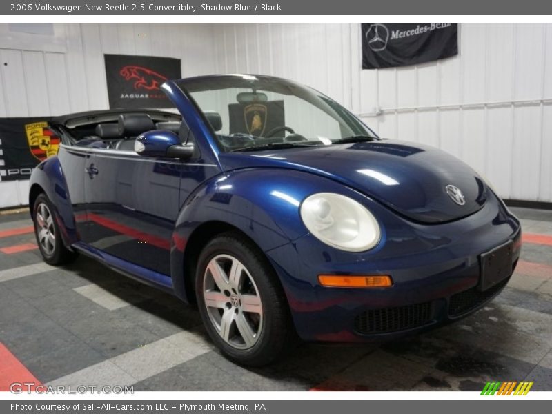 Shadow Blue / Black 2006 Volkswagen New Beetle 2.5 Convertible