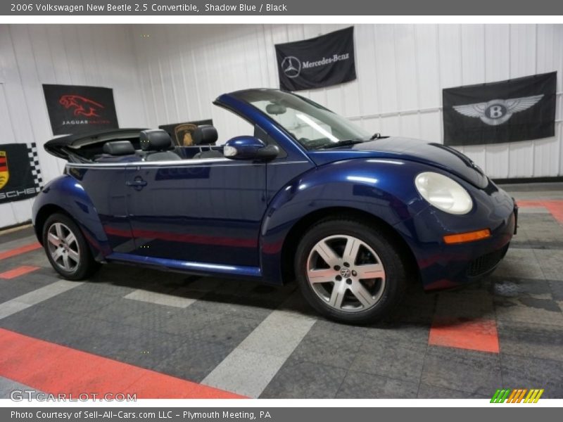 Shadow Blue / Black 2006 Volkswagen New Beetle 2.5 Convertible