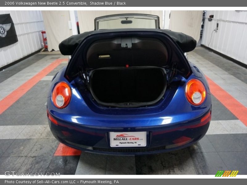 Shadow Blue / Black 2006 Volkswagen New Beetle 2.5 Convertible