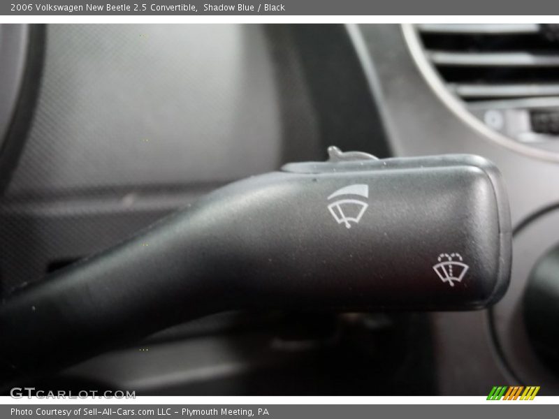 Shadow Blue / Black 2006 Volkswagen New Beetle 2.5 Convertible