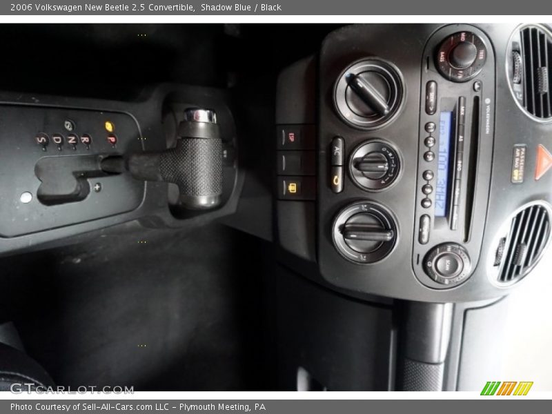 Shadow Blue / Black 2006 Volkswagen New Beetle 2.5 Convertible