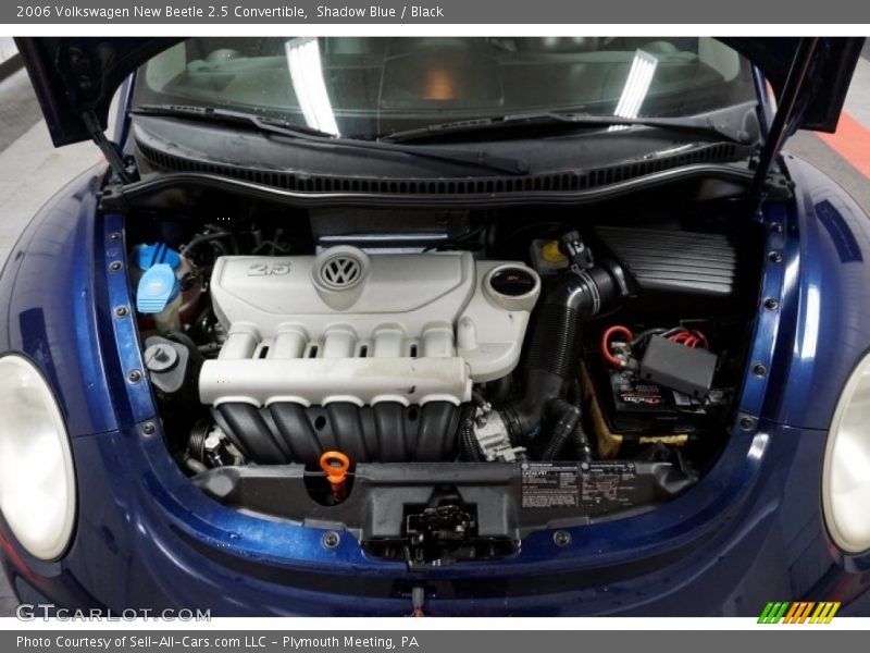 Shadow Blue / Black 2006 Volkswagen New Beetle 2.5 Convertible