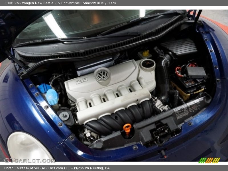 Shadow Blue / Black 2006 Volkswagen New Beetle 2.5 Convertible