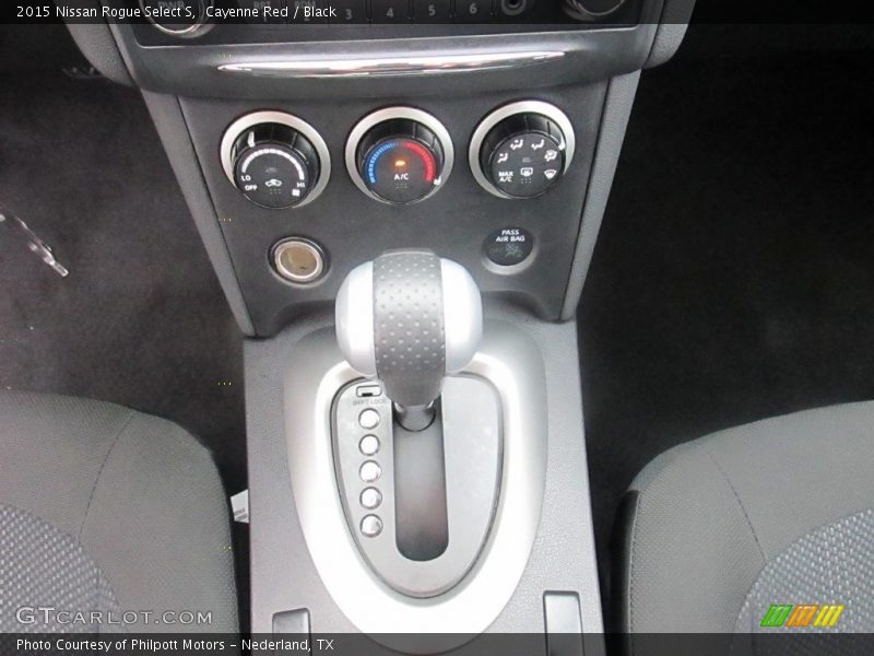 Cayenne Red / Black 2015 Nissan Rogue Select S
