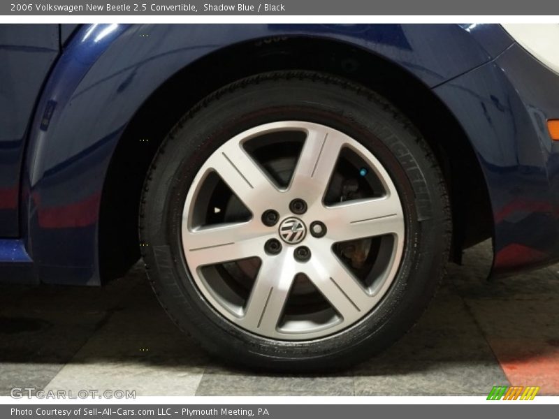 Shadow Blue / Black 2006 Volkswagen New Beetle 2.5 Convertible