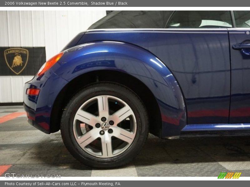 Shadow Blue / Black 2006 Volkswagen New Beetle 2.5 Convertible