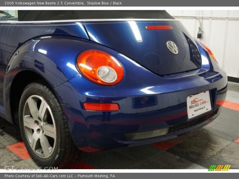 Shadow Blue / Black 2006 Volkswagen New Beetle 2.5 Convertible