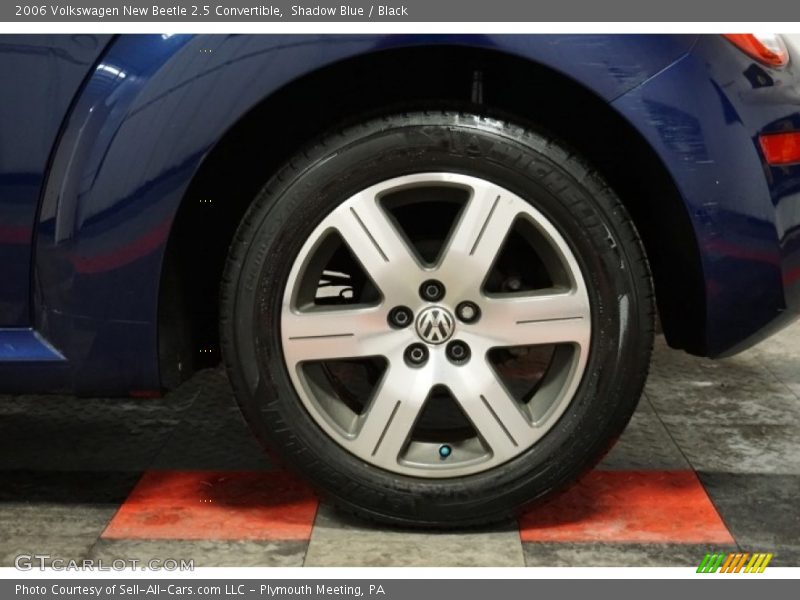 Shadow Blue / Black 2006 Volkswagen New Beetle 2.5 Convertible