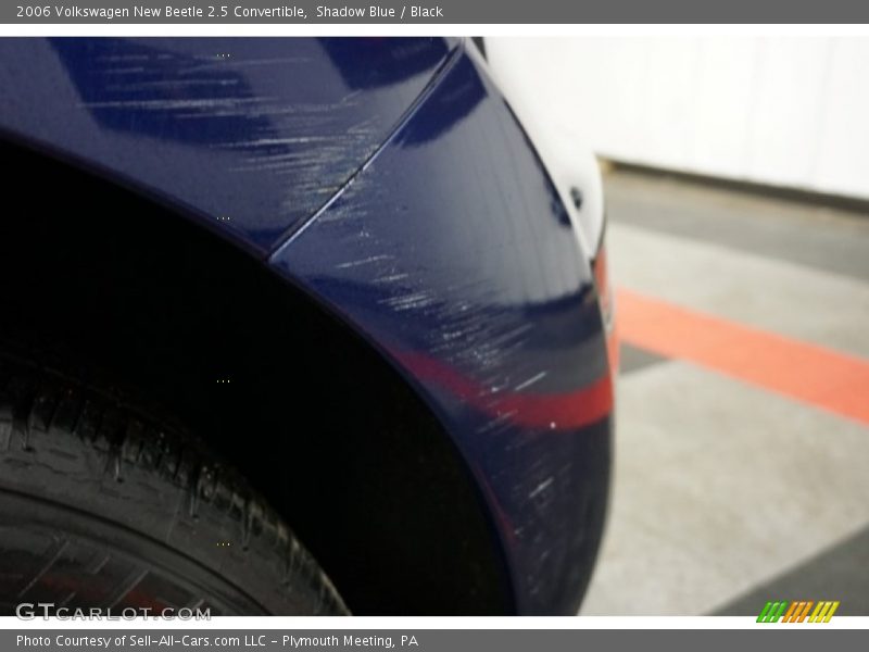Shadow Blue / Black 2006 Volkswagen New Beetle 2.5 Convertible