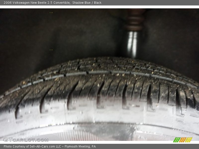 Shadow Blue / Black 2006 Volkswagen New Beetle 2.5 Convertible