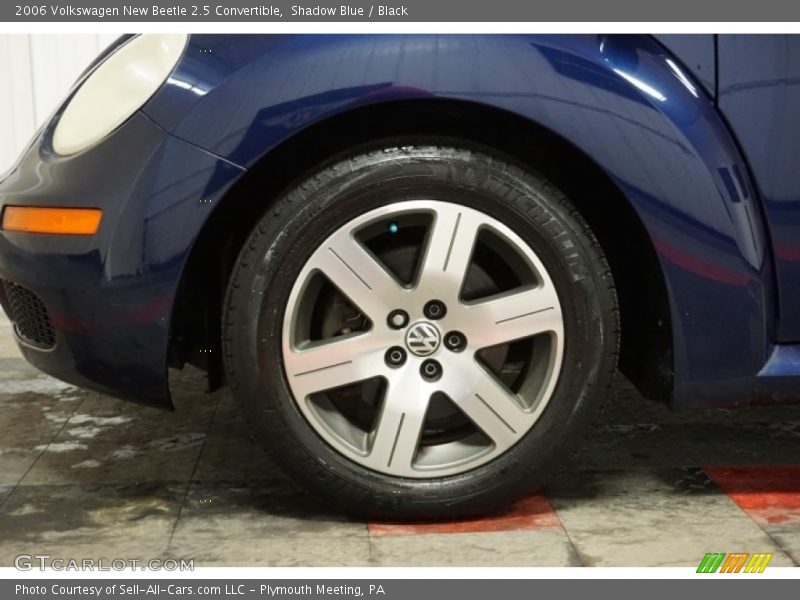 Shadow Blue / Black 2006 Volkswagen New Beetle 2.5 Convertible