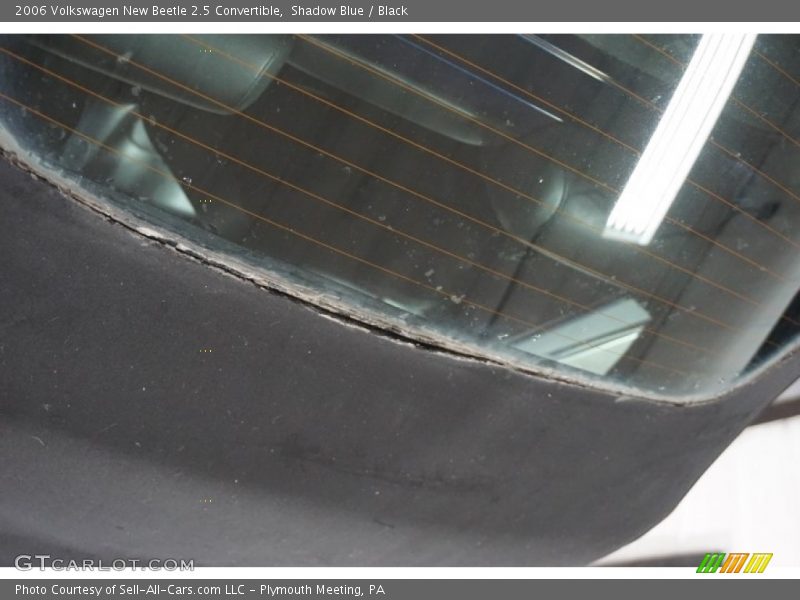 Shadow Blue / Black 2006 Volkswagen New Beetle 2.5 Convertible