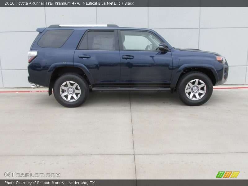 Nautical Blue Metallic / Black 2016 Toyota 4Runner Trail Premium 4x4