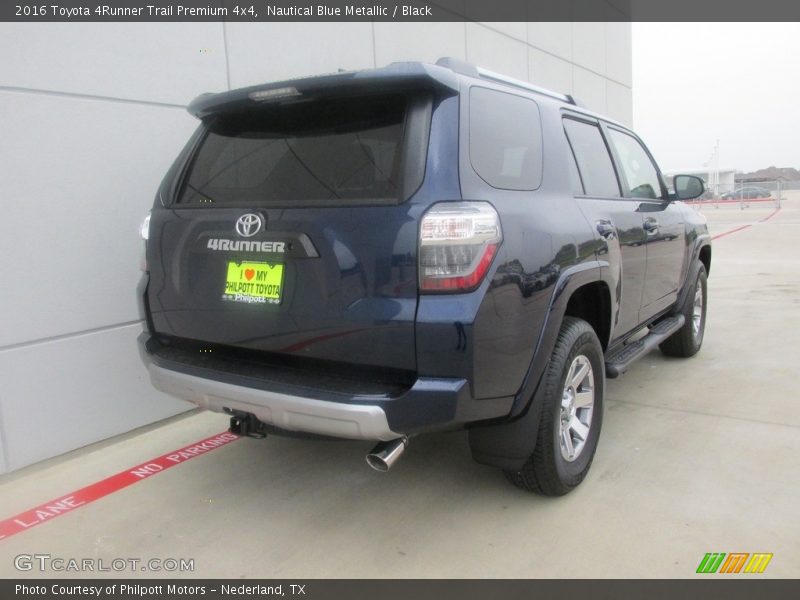 Nautical Blue Metallic / Black 2016 Toyota 4Runner Trail Premium 4x4