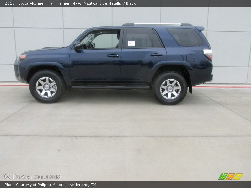 Nautical Blue Metallic / Black 2016 Toyota 4Runner Trail Premium 4x4