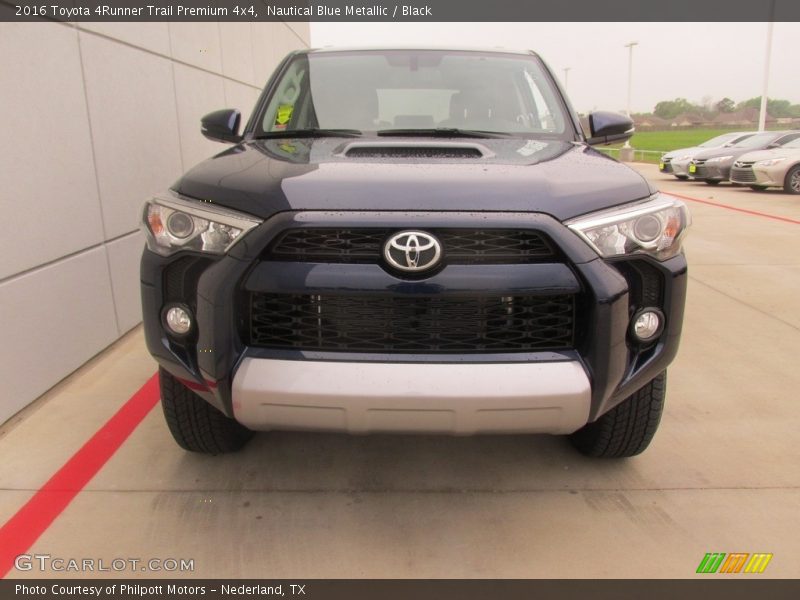 Nautical Blue Metallic / Black 2016 Toyota 4Runner Trail Premium 4x4