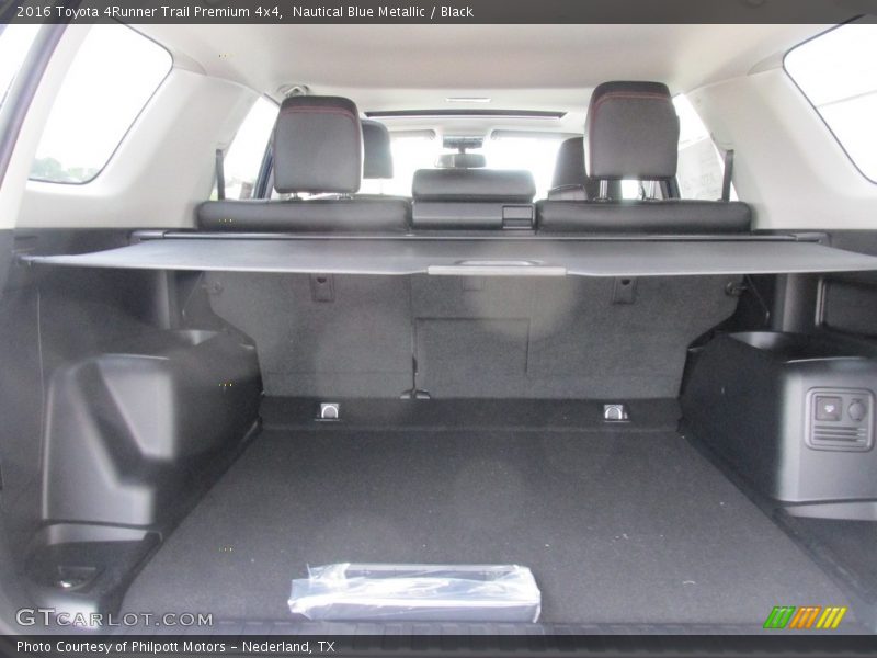 Nautical Blue Metallic / Black 2016 Toyota 4Runner Trail Premium 4x4