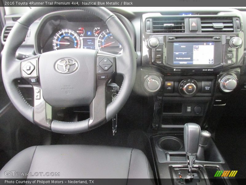 Nautical Blue Metallic / Black 2016 Toyota 4Runner Trail Premium 4x4