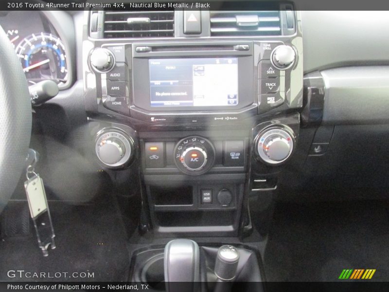 Nautical Blue Metallic / Black 2016 Toyota 4Runner Trail Premium 4x4