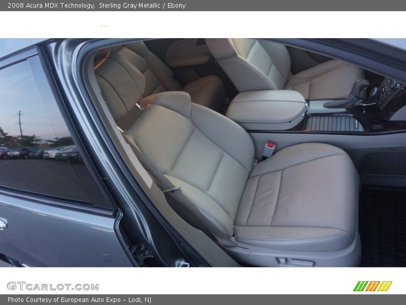 Sterling Gray Metallic / Ebony 2008 Acura MDX Technology