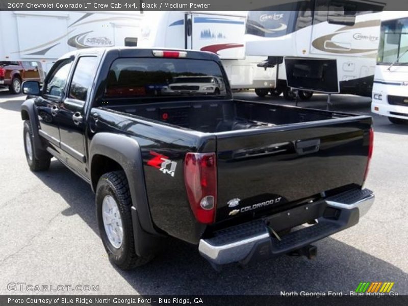 Black / Medium Pewter 2007 Chevrolet Colorado LT Crew Cab 4x4