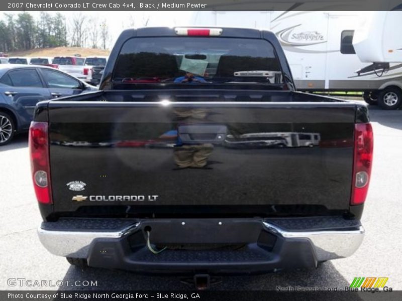 Black / Medium Pewter 2007 Chevrolet Colorado LT Crew Cab 4x4