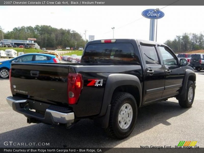 Black / Medium Pewter 2007 Chevrolet Colorado LT Crew Cab 4x4